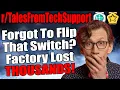 Download Lagu r/TalesFromTechSupport - Forgot to Flip That Switch? Factory Lost THOUSANDS!