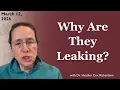 The Administration Is Leaking Like a Sieve Explainer