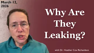 The Administration Is Leaking Like a Sieve Explainer
