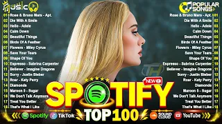 Billboard Top 50 This Week Adele Bruno Mars The Weeknd Selena Gomez Maroon 5 Ed Sheeran 