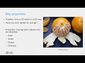 Map projections in GIS theory