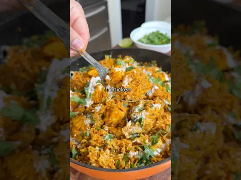 One Pot Chicken Tikka Rice 🤤