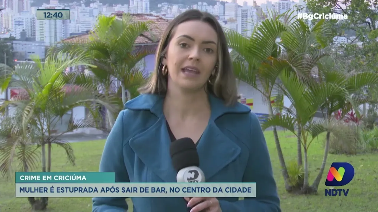 Mulher é estuprada após sair de bar em Criciúma