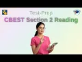 CBEST Section 2 Reading Syllabus - Master the 50 Key Concepts to Pass the CBEST Reading Test
