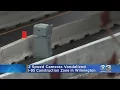 2 Speed Cameras Vandalized On I-95 Construction Zone In Wilmington