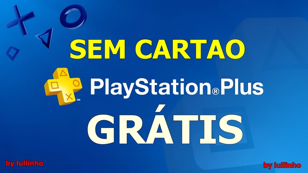 PSN PLUS GRÁTIS SEM CARTÃO DE CRÉDITO 14 DIAS QUALQUER CONSOLE