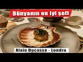 Dunyanin en iyi sefi Alain Ducasse in 3 Michelin yildizli restoraninda tadim menusunu deneyimledik