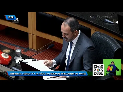 Assembleia Legislativa dá início ao pedido de impeachment de Carlos Moisés