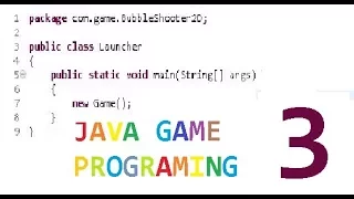 Java game programming Bubble Shooter 2D BufferStrategy