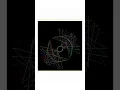 Colourful Recursive Star Pattern Python Turtle Working With Smile