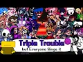 Download Lagu FNF Triple Trouble but Everyone Sings it - Friday Night Funkin' Cover
