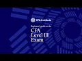 CFA Program Level III Exam A Beginner s Guide CFA Institute
