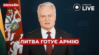 Литовські війська в Україні та резолюція ПАРЄ — ефір Вечір.LIVE - 285x160