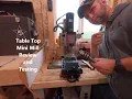 HARBOR FREIGHT MINI MILLING MACHINE - SPEEDWAY SERIES REVIEW AND TESTING