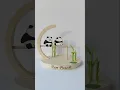 Cute Panda Craft Friendship Day Gift Idea