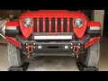 Sunpie Jeep Wrangler Front Bumper Installation Install Guide