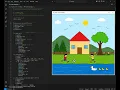 Draw a Beautiful Animated Scene Using Python Turtle