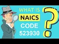 What is NAICS Code 523930 Class Codes
