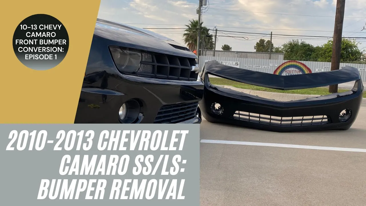 2010-2013 Chevrolet Camaro : Front Bumper Painted (SS Models)