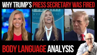 Why Trump FIRED Press Secretary Kate Zacharia: Body Language Analysis