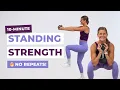 10-Minute Beginner Dumbbell Workout Standing Workout