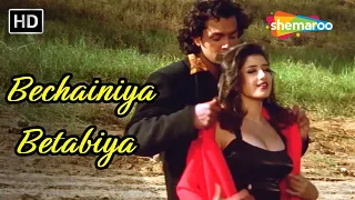 bechainiya betabiya 4k song gupt 1997 bobby deol manisha koirala alka yagnik romantic song