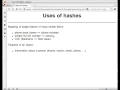 Beginner Perl Maven tutorial 7 1 - a hash and its uses