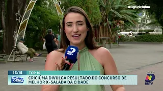 Criciúma revela o resultado do concurso do melhor x-salada