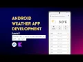 Android App Development Weather App Tutorial 7 Manual Location Search - API Setup