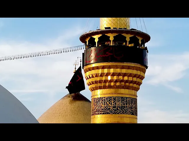 ⁣فيديوهات خام لقبة ومنارة الامام الحسين عليه السلام (9) بدون حقوق و بدقة 4k 60p