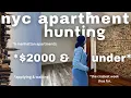 REALISTIC NYC APARTMENT HUNTING tours prices Touring 6 Manhattan apartments between 1850-2000
