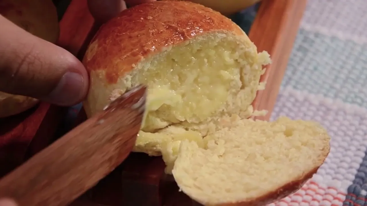 Pão de minuto fofinho
