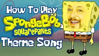 spongebob squarepants theme song guitar lesson