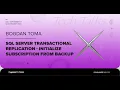 SQL Server Transactional Replication - Initialize Subscription from Backup