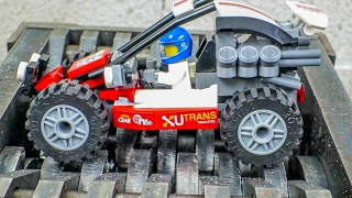 Shredding a Lego Buggy! Building and Destroying a Lego City Buggy