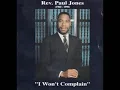 I WON T PAUL Break