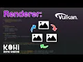 Kohi Vulkan Swapchain Images and Depth Buffer Vulkan Game Engine Series