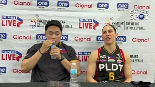 Coach Rald Ricafort on facing Creamline again for bronze | #OSOnTheSpot