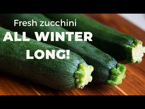 Store Zucchini for MONTHS With This Simple Tip!