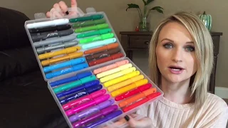 new hair chalk demo u0026 review safe and easy to use