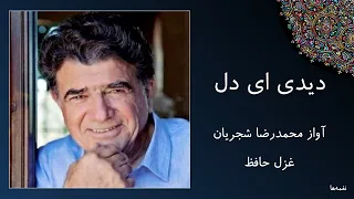 آواز محمدرضا شجریان دیدی ای دل که غم عشق دگربار چه کرد چون بشد دلبر و با یار وفادار چه کرد غزل حافظ 