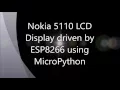 MicroPython pcd8544 Nokia 5110 display on ESP8266