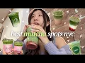 trying the BEST MATCHA spots in NEW YORK CITY