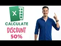 How to calculate discount and the final price in Excel