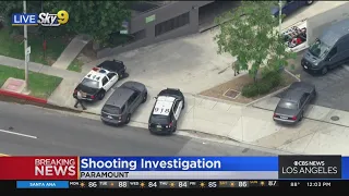 Shooting investigation underway in Paramount At least 1 person wounded
