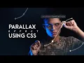 How To Create A PARALLAX Effect Using CSS Only