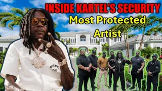 is vybz kartel the most protected artist alive inside his security team armored vehicles 2025