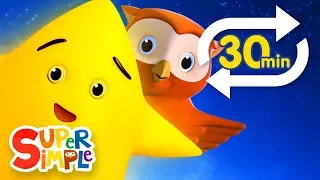 Twinkle Twinkle Little Star Extended Mix 30 Mins Nursery Rhyme Lullaby Super Simple Songs 