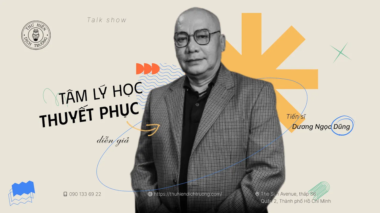Outline Video TÂM LÝ HỌC THUYẾT PHỤC | TS. DƯƠNG NGỌC DŨNG