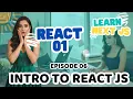 Next JS For Beginners Made Super Easy Ep 06 Introduction to React